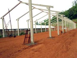 Pavilhões pré-moldados